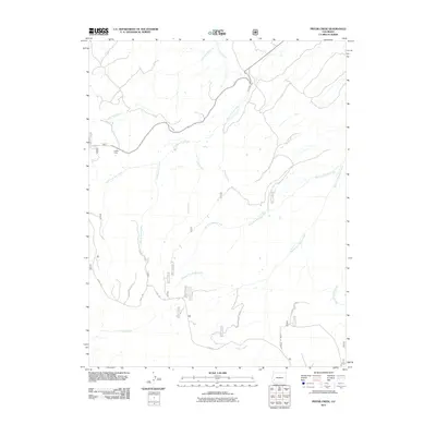 2011 Map of Pryor Creek, 2011 Print