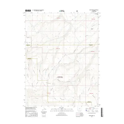 2016 Map of Pryor Creek, 2016 Print
