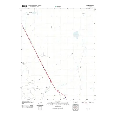 2010 Map of Pryor, 2010 Print