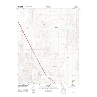 2013 Map of Pryor, 2013 Print