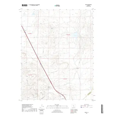 2019 Map of Pryor, 2019 Print