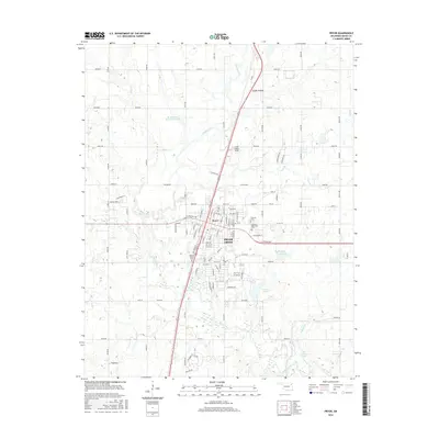 2016 Map of Pryor, 2016 Print