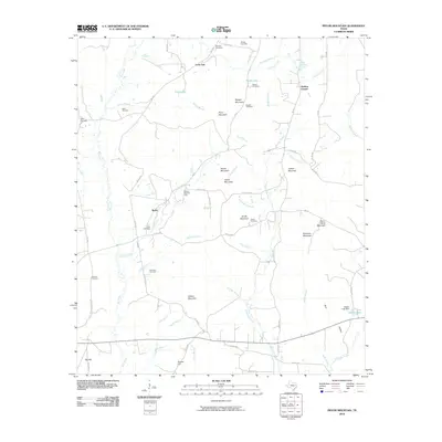 2010 Map of Pryor Mountain, 2010 Print
