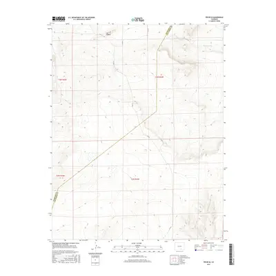 2016 Map of Pryor SE, 2016 Print