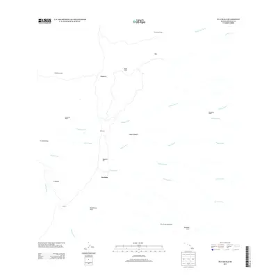 2013 Map of Puaakala, 2013 Print