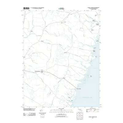 2011 Map of Public Landing, 2011 Print