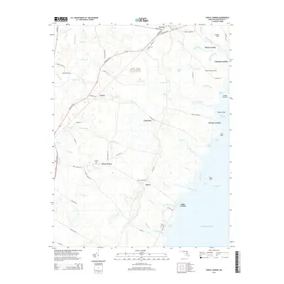 2014 Map of Public Landing, 2014 Print