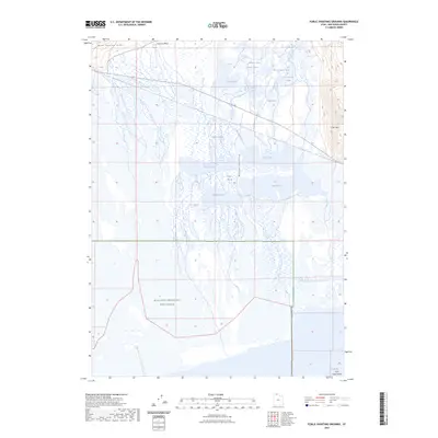 2023 Map of Public Shooting Grounds, 2023 Print