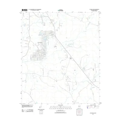 2012 Map of Puckett NW, 2012 Print