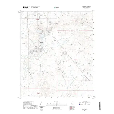 2018 Map of Puckett NW, 2018 Print