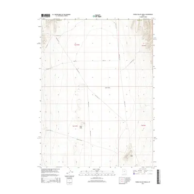 2014 Map of Puddle Valley Knolls, 2014 Print