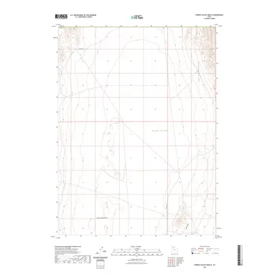 2023 Map of Puddle Valley Knolls, 2023 Print