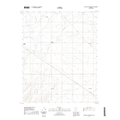 2020 Map of Pueblo Alto Trading Post, 2020 Print