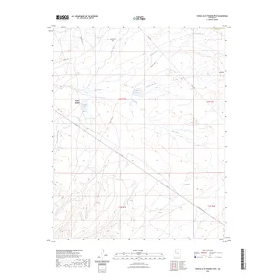 2023 Map of Pueblo Alto Trading Post, 2023 Print