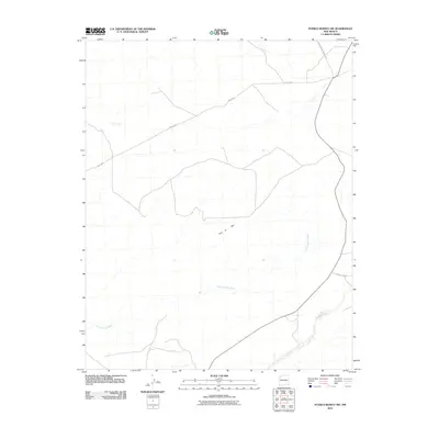 2010 Map of Pueblo Bonito NW, 2010 Print