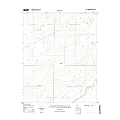 2013 Map of Pueblo Bonito NW, 2013 Print
