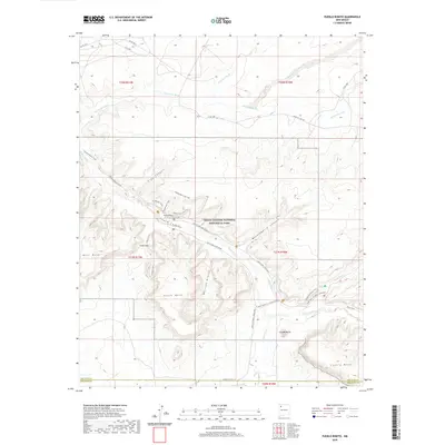 2020 Map of Pueblo Bonito, 2020 Print