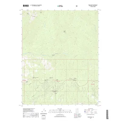 2020 Map of Pueblo Peak, 2020 Print