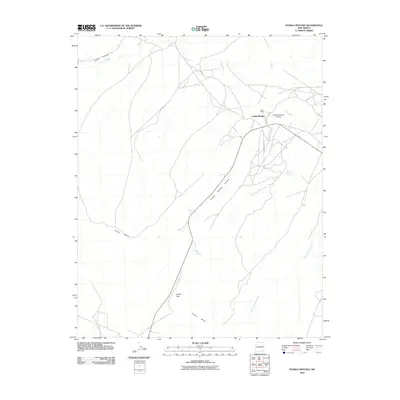 2010 Map of Pueblo Pintado, 2010 Print