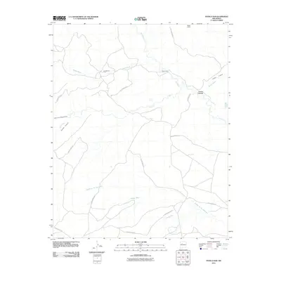 2010 Map of Puerco Dam, 2010 Print