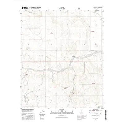 2017 Map of Puertecito, 2017 Print
