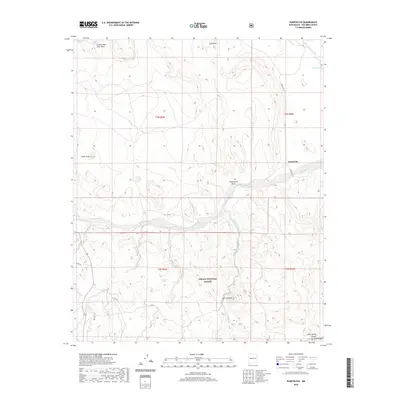 2020 Map of Puertecito, 2020 Print
