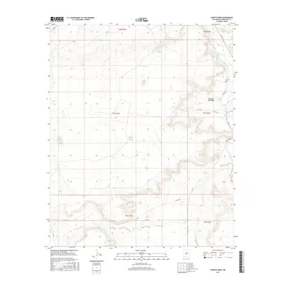 2017 Map of Puerto Creek, 2017 Print