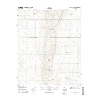 2013 Map of Puerto De Los Cavadores, 2013 Print