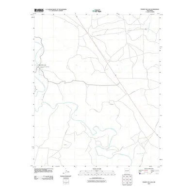 2010 Map of Puerto De Luna, 2010 Print