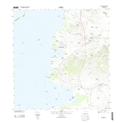 2013 Map of Puerto Real, 2013 Print