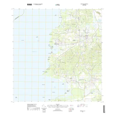 2018 Map of Puerto Real, 2018 Print