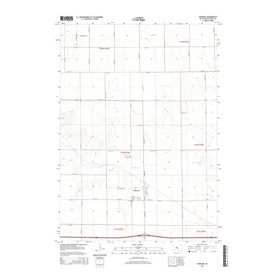 2015 Map of Pukwana, 2015 Print
