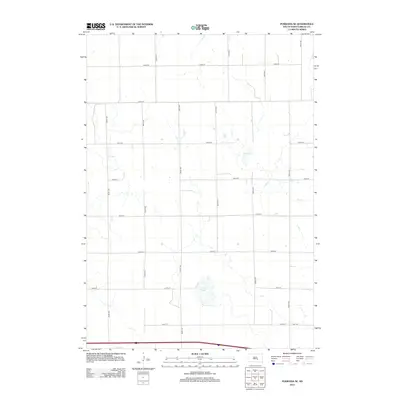 2012 Map of Pukwana SE, 2012 Print