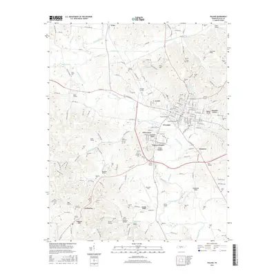 2016 Map of Pulaski, 2016 Print