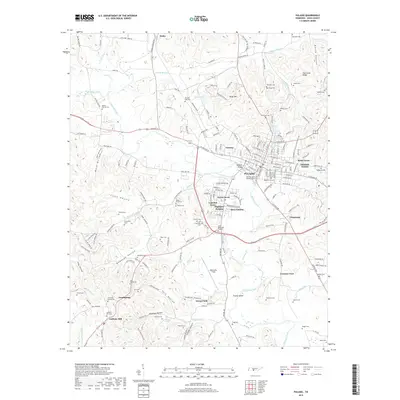 2019 Map of Pulaski, 2019 Print