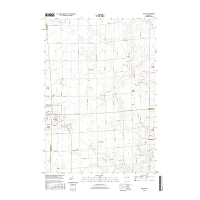 2016 Map of Pulaski, 2016 Print
