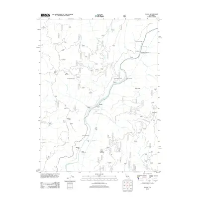 2012 Map of Pulga, 2012 Print