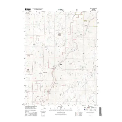 2015 Map of Pulga, 2015 Print