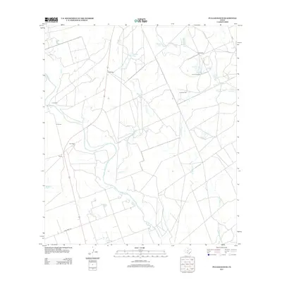 2013 Map of Pulliam Ranch, 2013 Print