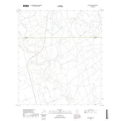 2019 Map of Pulliam Ranch, 2019 Print