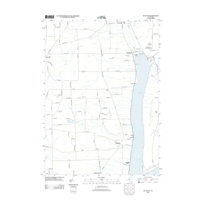2013 Map of Pulteney, 2013 Print