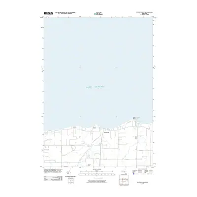 2010 Map of Pultneyville, 2010 Print