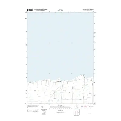 2013 Map of Pultneyville, 2013 Print