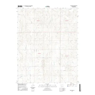 2016 Map of Pump Creek, 2016 Print