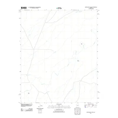 2011 Map of Pump Ranch Tank, 2011 Print