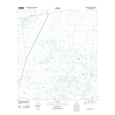 2012 Map of Pumpkin Islands, 2012 Print