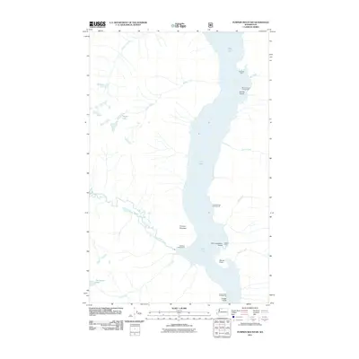 2011 Map of Pumpkin Mountain, 2011 Print
