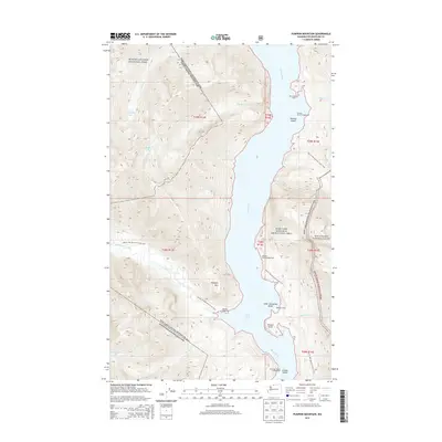 2014 Map of Pumpkin Mountain, 2014 Print