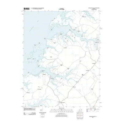 2011 Map of Pungoteague, 2011 Print