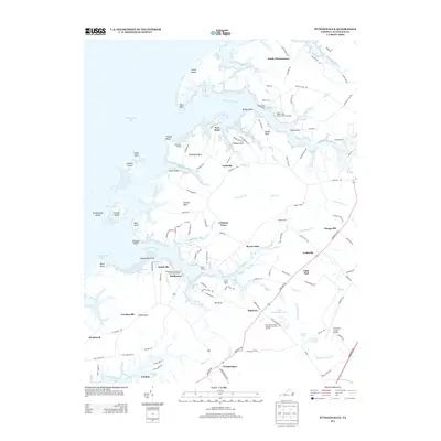 2013 Map of Pungoteague, 2013 Print